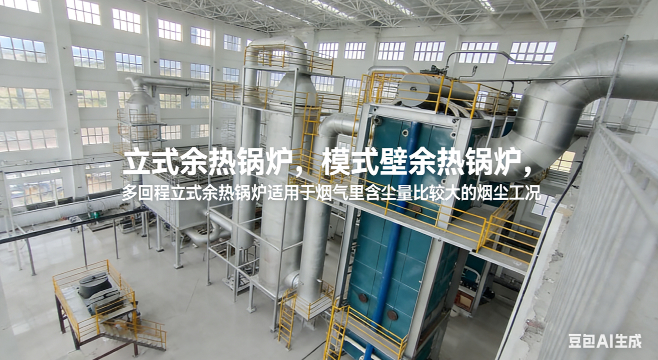 17吨立式余热锅炉